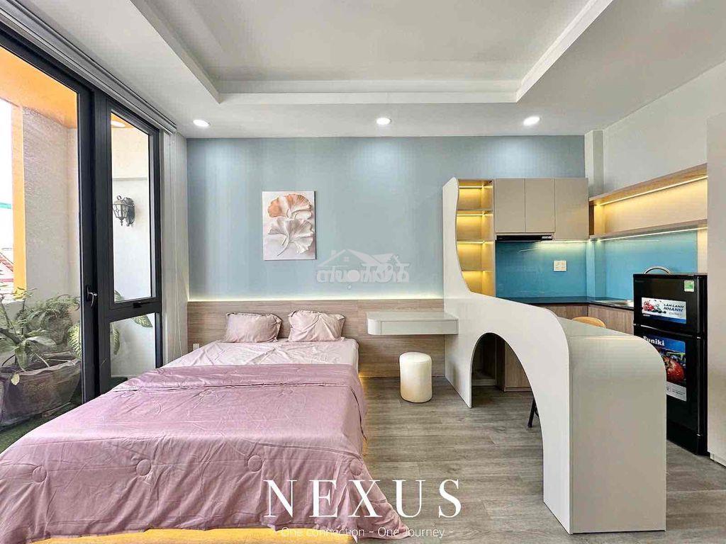 Cho thuê căn hộ banconl 35m2 full n.thất ngay lotte nguyễn văn lượng. - Ảnh 3