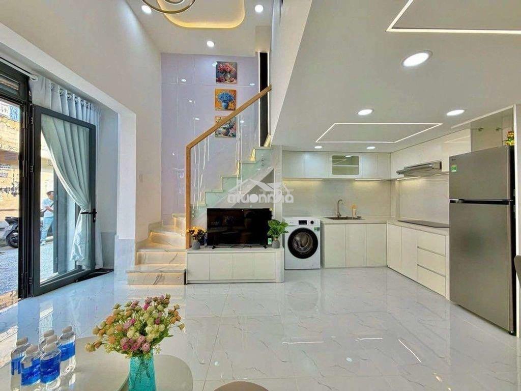 Hxh phan văn trị,p.11, bình thanh 35m2, 3 tầng,, shr, 6,5 tỷ ( tl ) - Ảnh 2