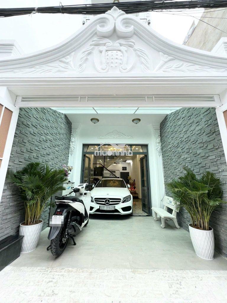 Nhà đẹp 4 tầng hẻm xe hơi huỳnh tấn phát - Ảnh 2