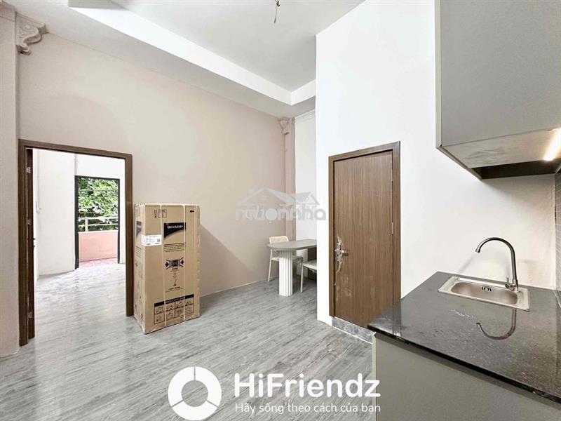 1 phòng ngủ tách bếp có ban công ngay cầu vượt cây gõ - Ảnh 1