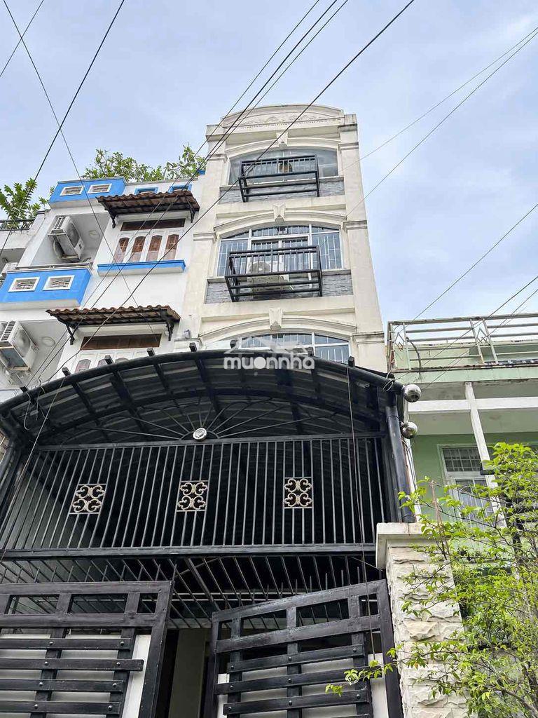 Cho thuê nguyên căn 4 tầng – 9 phòng, 9 wc – hẻm ô tô