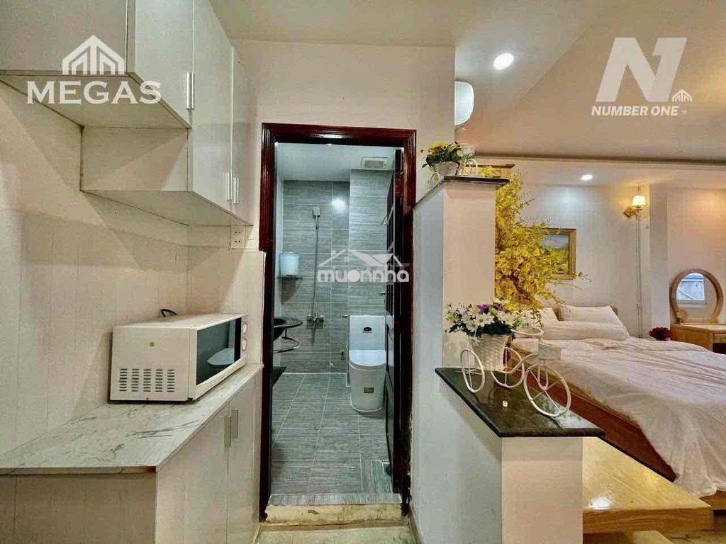Studio mới xây full nội thất siêu xịn - cửa sổ trời - có bancol - Ảnh 4