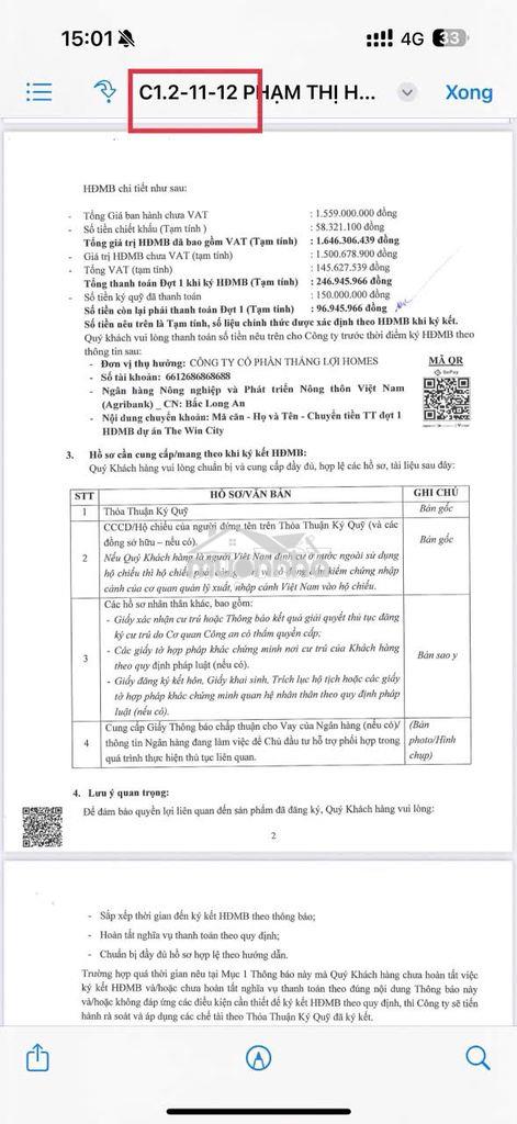 ❌Bán nhanh căn hộ 1pn+ view hồ bơi tầng 11 the win city