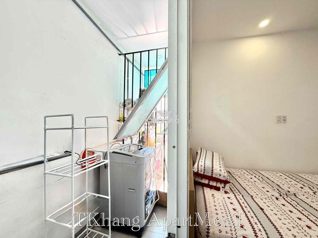 Cho thuê căn hộ tách bếp máy giặt riêng rộng 25m2 ngay cầu vượt 3/2 - Ảnh 3