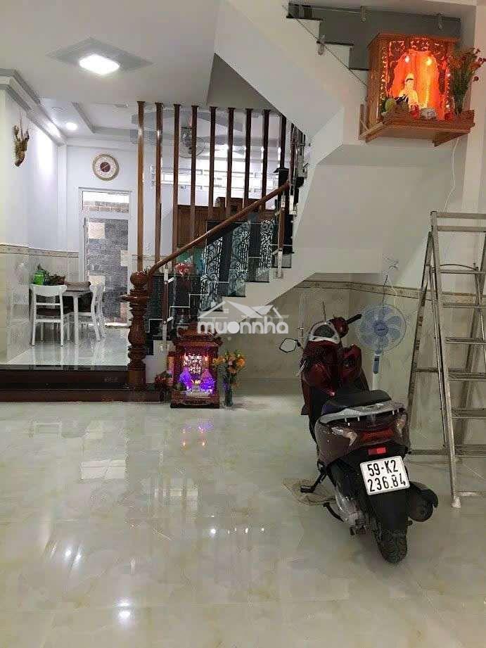 Nhà 1 trệt 3 lầu 4,5x12m 4 phòng hẻm 39 an dương vương   - Ảnh 2