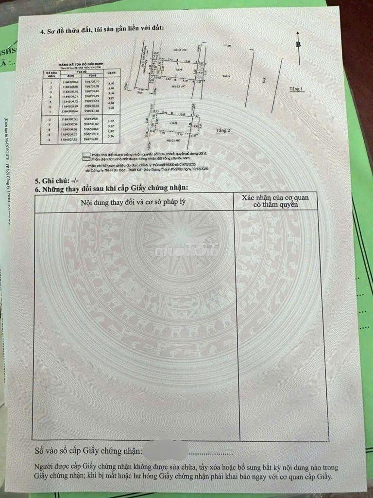 Bán nhà sổ hồng riêng xã phong phú cách nguyễn văn linh 500 m - Ảnh 4
