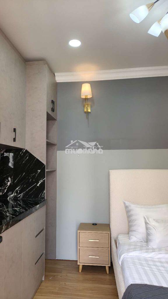Nhà đẹp 4.5m x20m 1 lầubtct xây thành 6 căn hộ  mini,, full nt