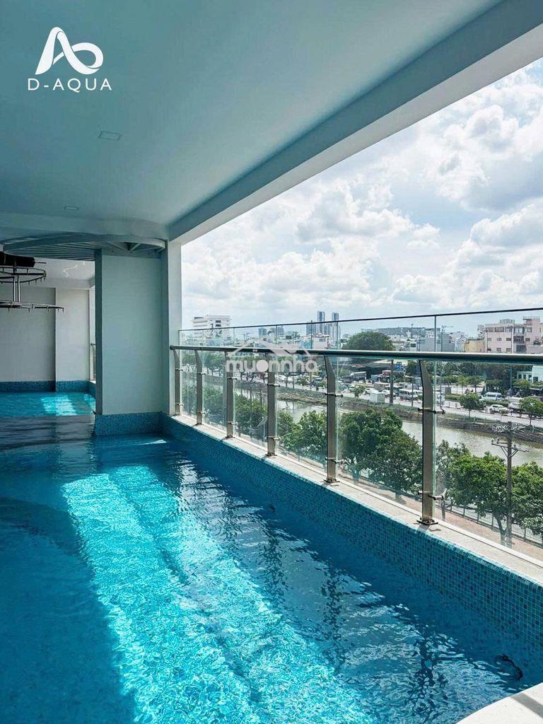 Căn hộ d-aqua quận8 2pn 2wc giá bao nhiêu? nhà mới 100% dọn vào ở ngay