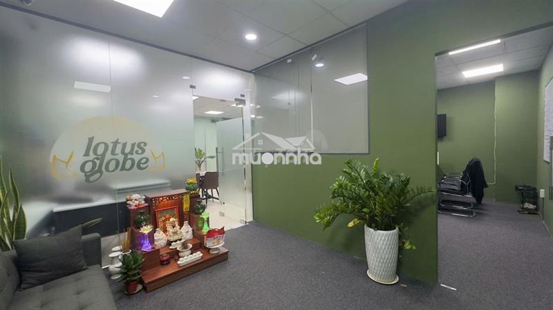 Cho thuê văn phòng 120m2 ưng văn khiêm, full nội thất, giá 27tr