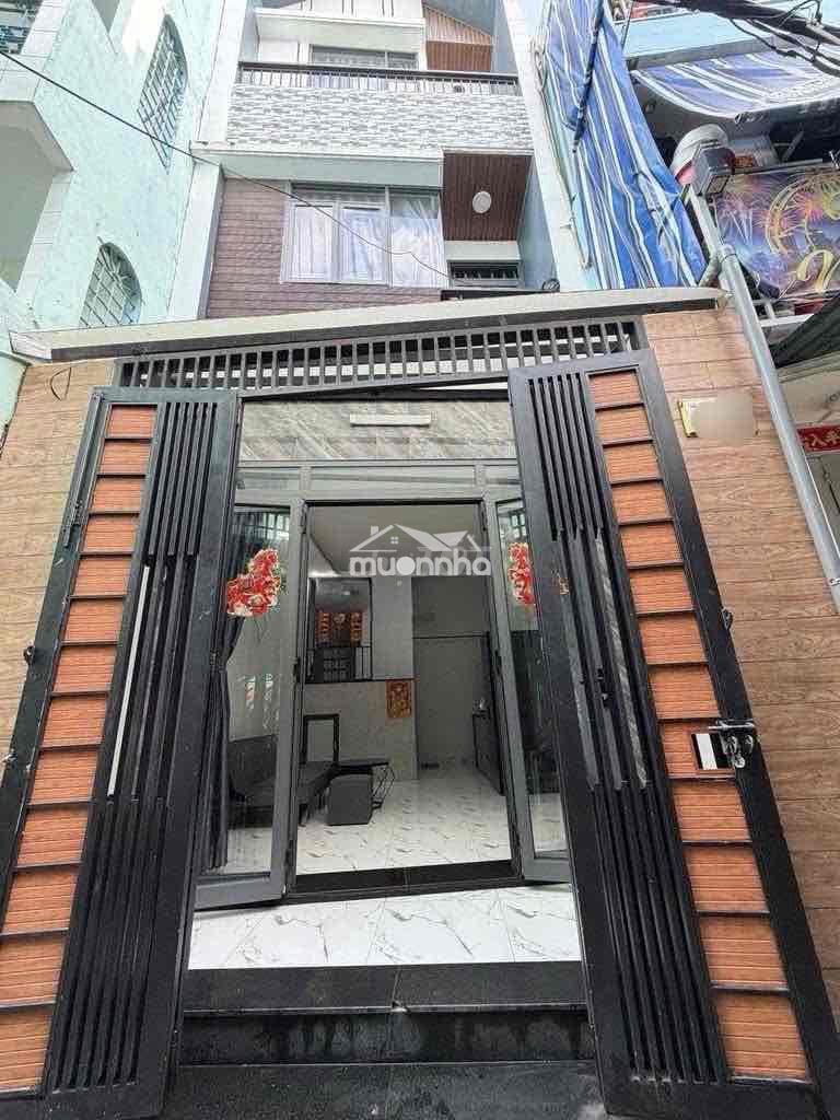 Nhà mới đủ nội thất - hẻm 761 hưng phú quận 8 - 28 m² 4 tầng 2 pn - tl