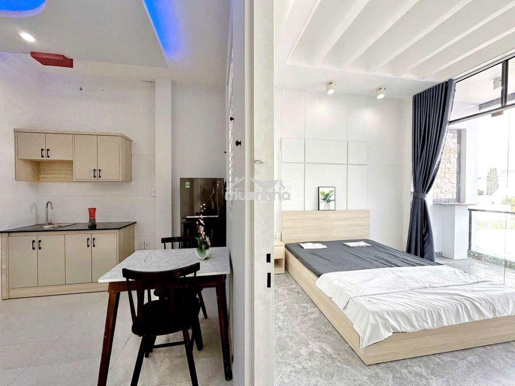 Cho thuê căn hộ - 1 phòng ngủ - bancol lớn - full nội thất mới - Ảnh 2