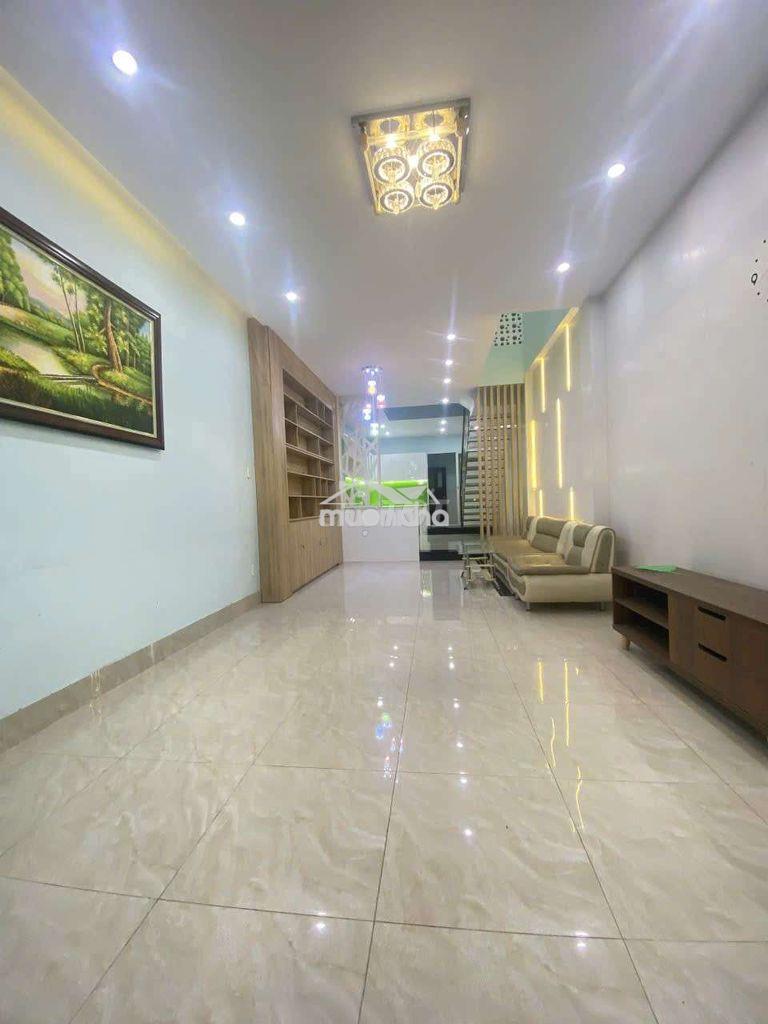 Nhà mới, hxh dt 4x16m 4 lầu, 4pn