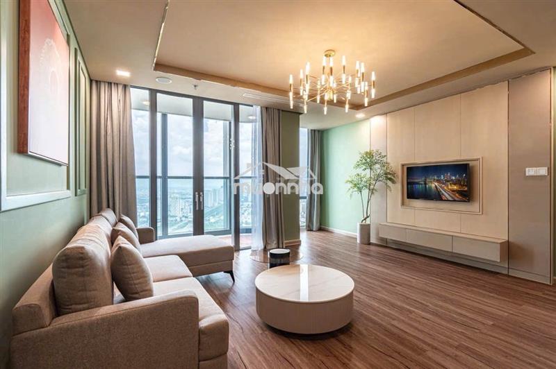 Cho thuê căn hộ vinhomes central park 3 phòng ngủ rộng rãi thoáng mát